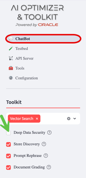 DDS - Enable on Chatbot