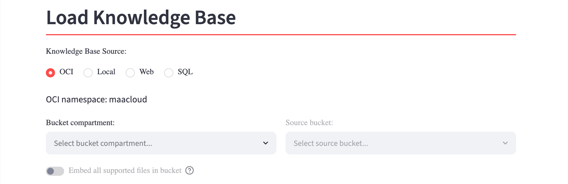 Load Knowledge Base