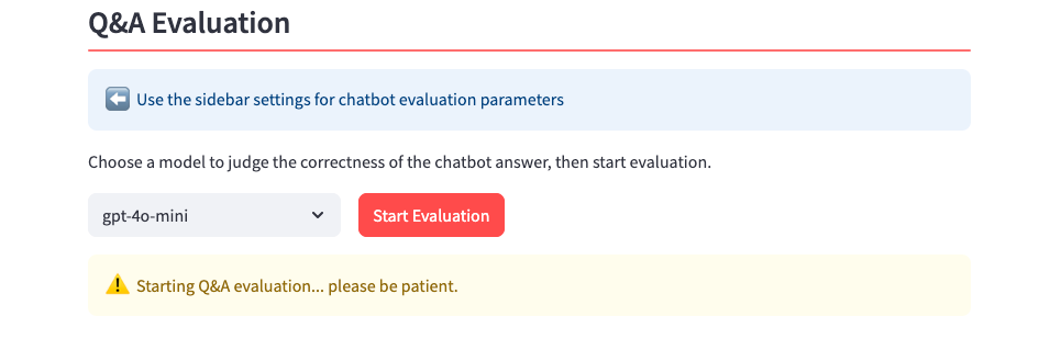 Evaluation