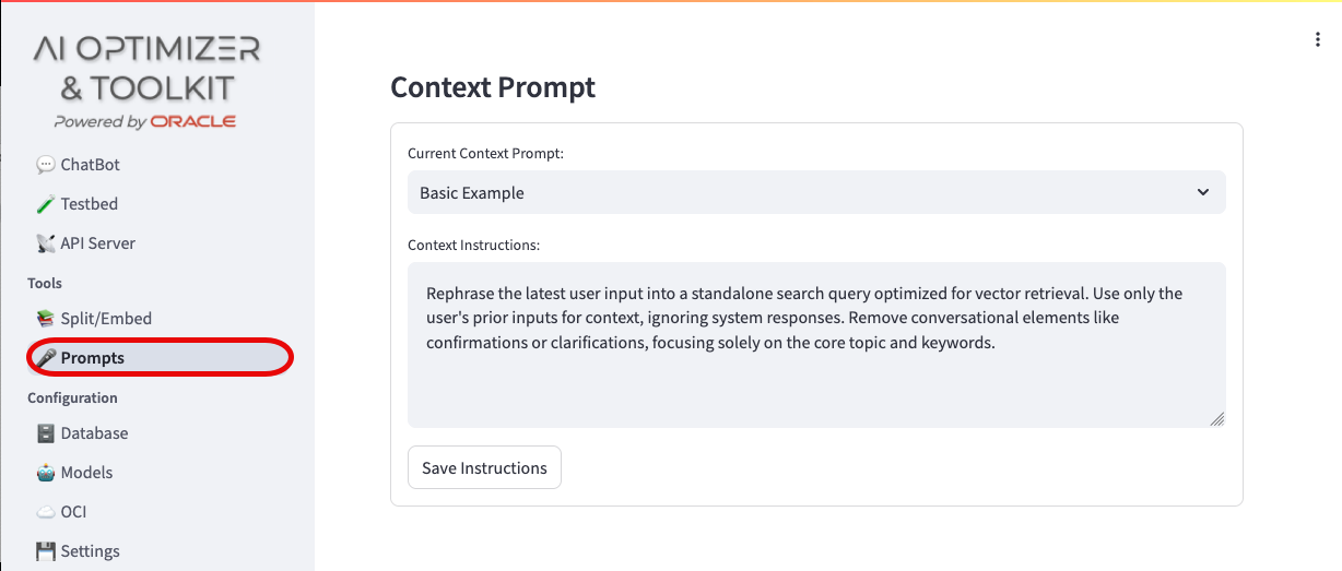 Context Prompt