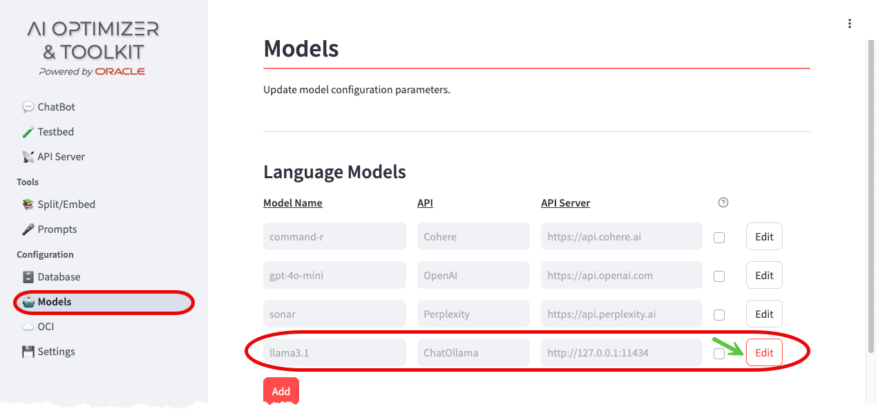 Configure LLM
