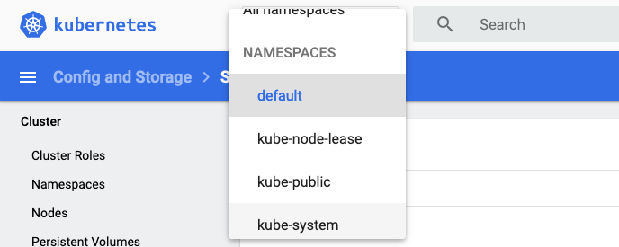Shoding the kube-system namespace