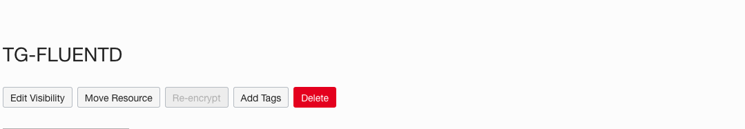 Deleting the empty bucket