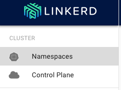Locating the linked control plane namespace