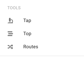 Accessing the linkerd tools page