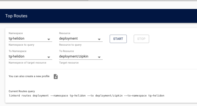 Tracking messages to the zipkin deployment