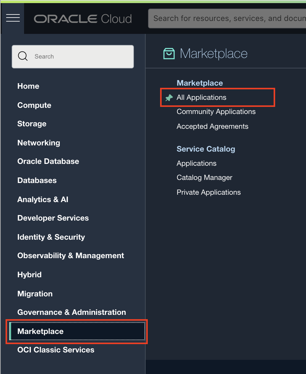 Oracle WebLogic for OCI (JRF) | Instantiate a WebLogic for OCI as a VM