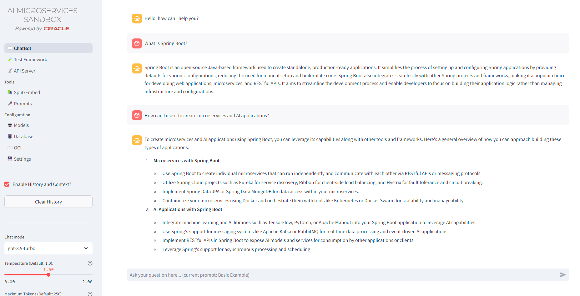 Oracle AI Optimizer and Toolkit