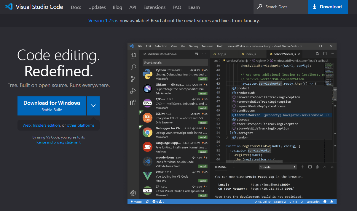 Download Visual Studio Code