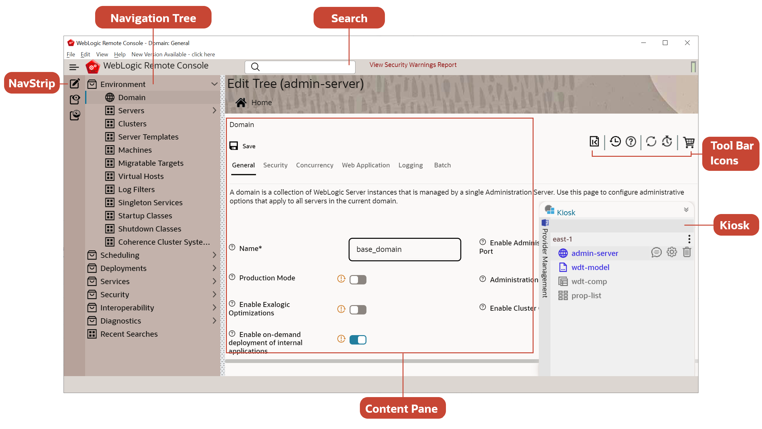 Explore The WebLogic Remote Console WebLogic Remote Console